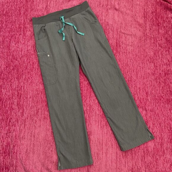 Figs Kade Cargo Scrub Pants Graphite Gray Size Medium - Picture 1 of 9